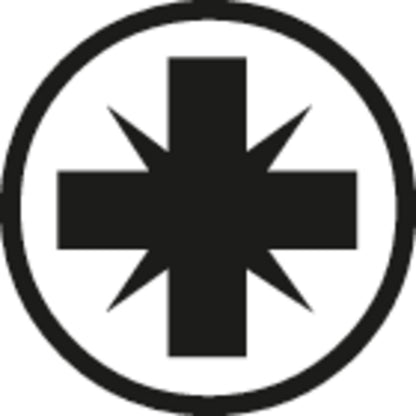 Juego de 6 destornilladores planos y Pozidriv