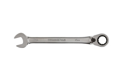 Llave combinada de carraca con palanca de cambio