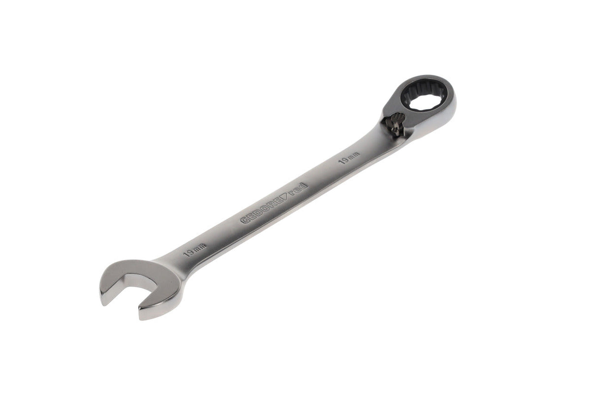 Llave combinada de carraca con palanca de cambio 19 mm