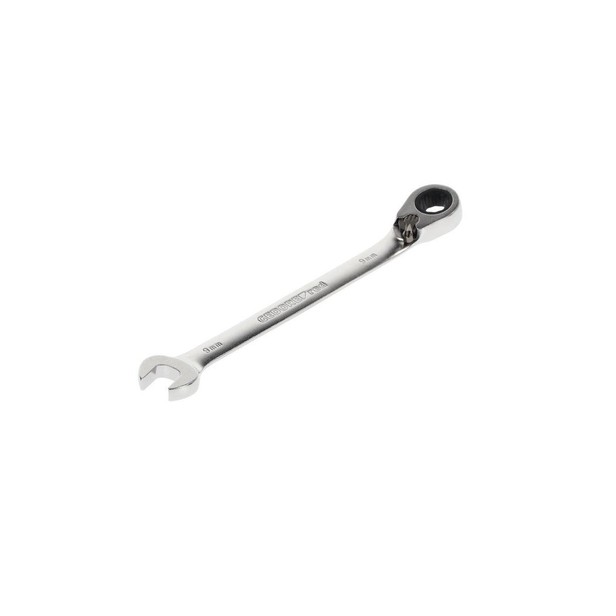 Llave combinada de carraca con palanca de cambio