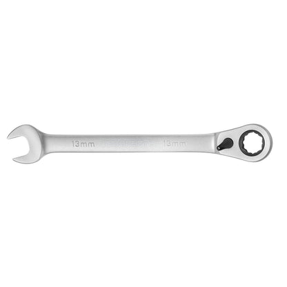 Llave combinada de carraca reversible con función de sujeción 11 mm
