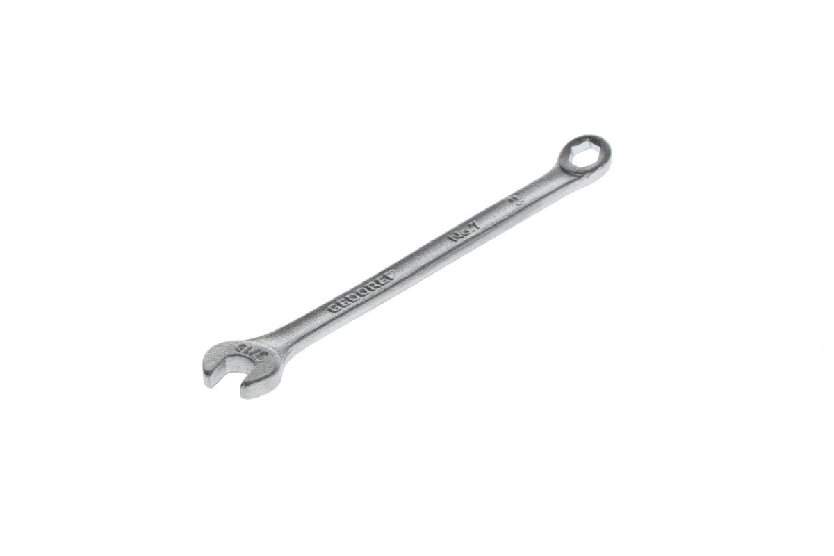 Llave combinada plana en pulgadas (AF) 3/16"