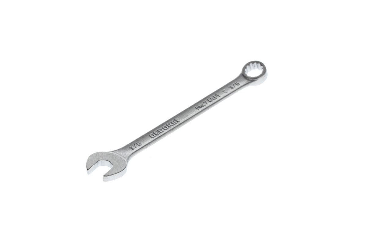 Llave combinada plana en pulgadas (AF) 3/8"