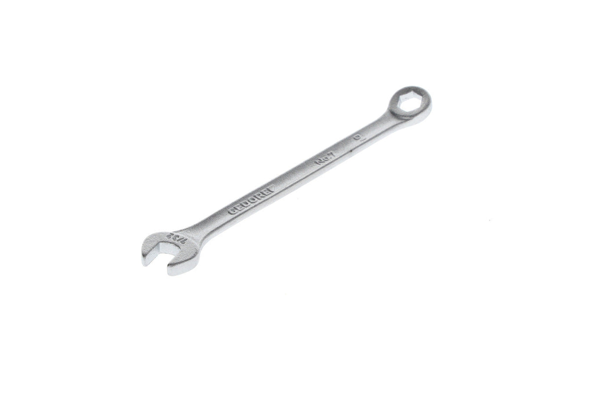 Llave combinada plana en pulgadas (AF) 7/32"