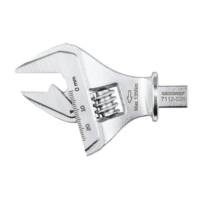 Llave de boca de inserción ajustable 9x12 10–41 mm