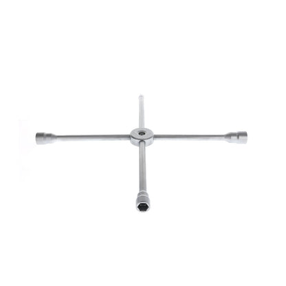 Llave en cruz para camiones 27x30x32 mm + cuadradillo 3/4"