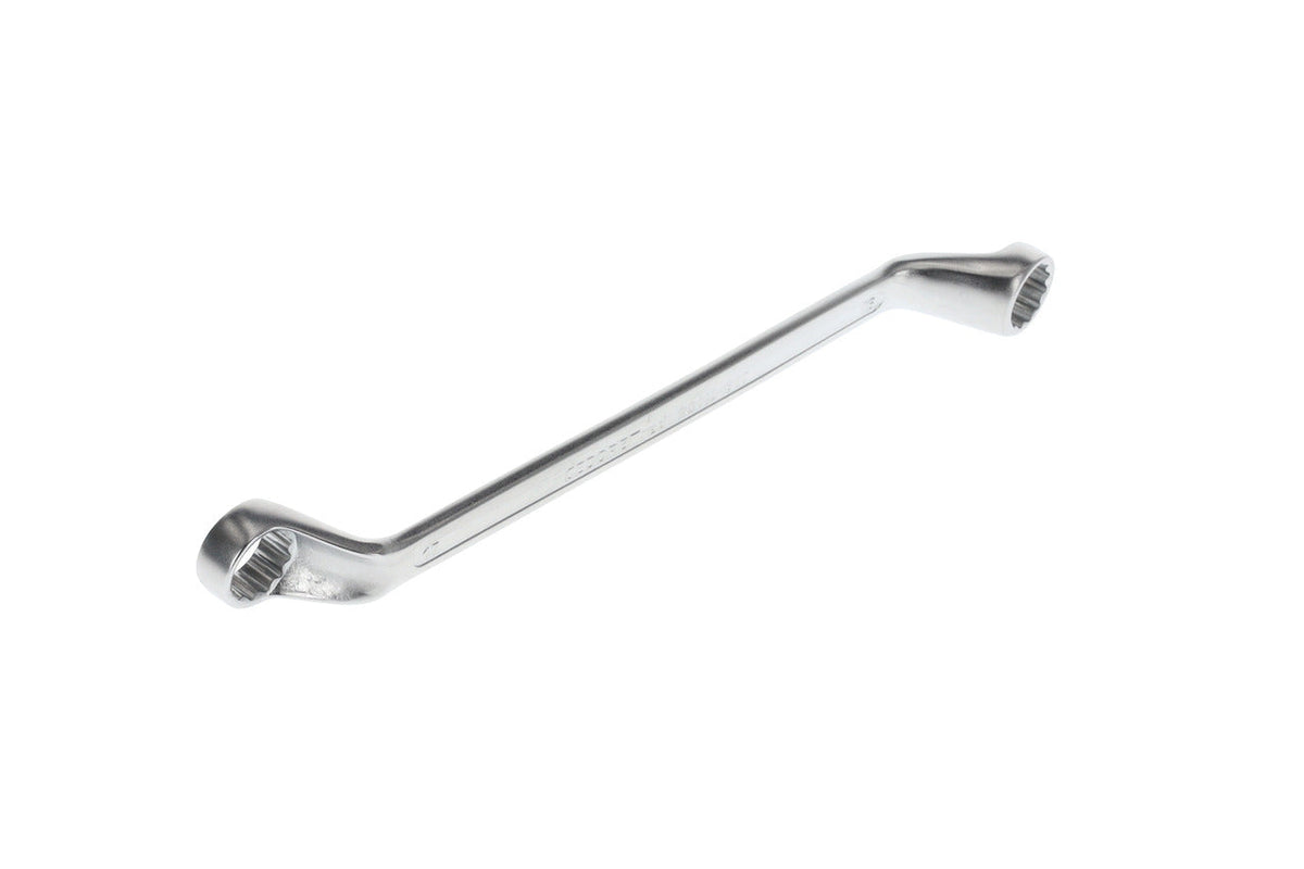 Llave estrella doble acodada 16 x 17 mm