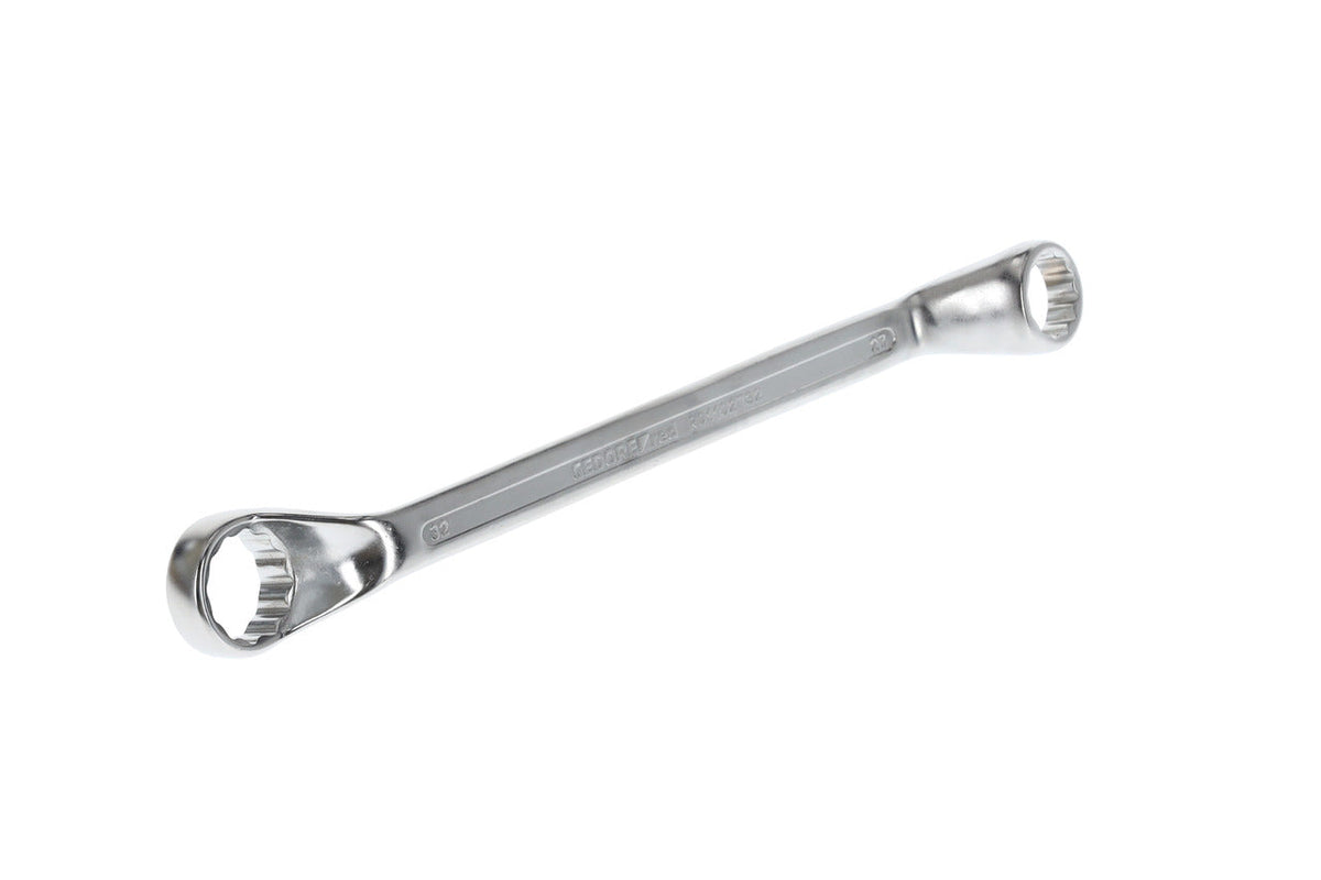 Llave estrella doble acodada 27 x 32 mm