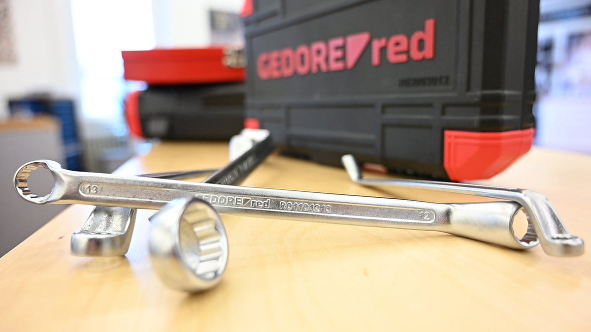 Llave estrella doble acodada