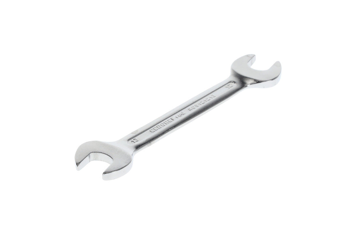 Llave fija de doble boca abierta compacta 12 x 13 mm