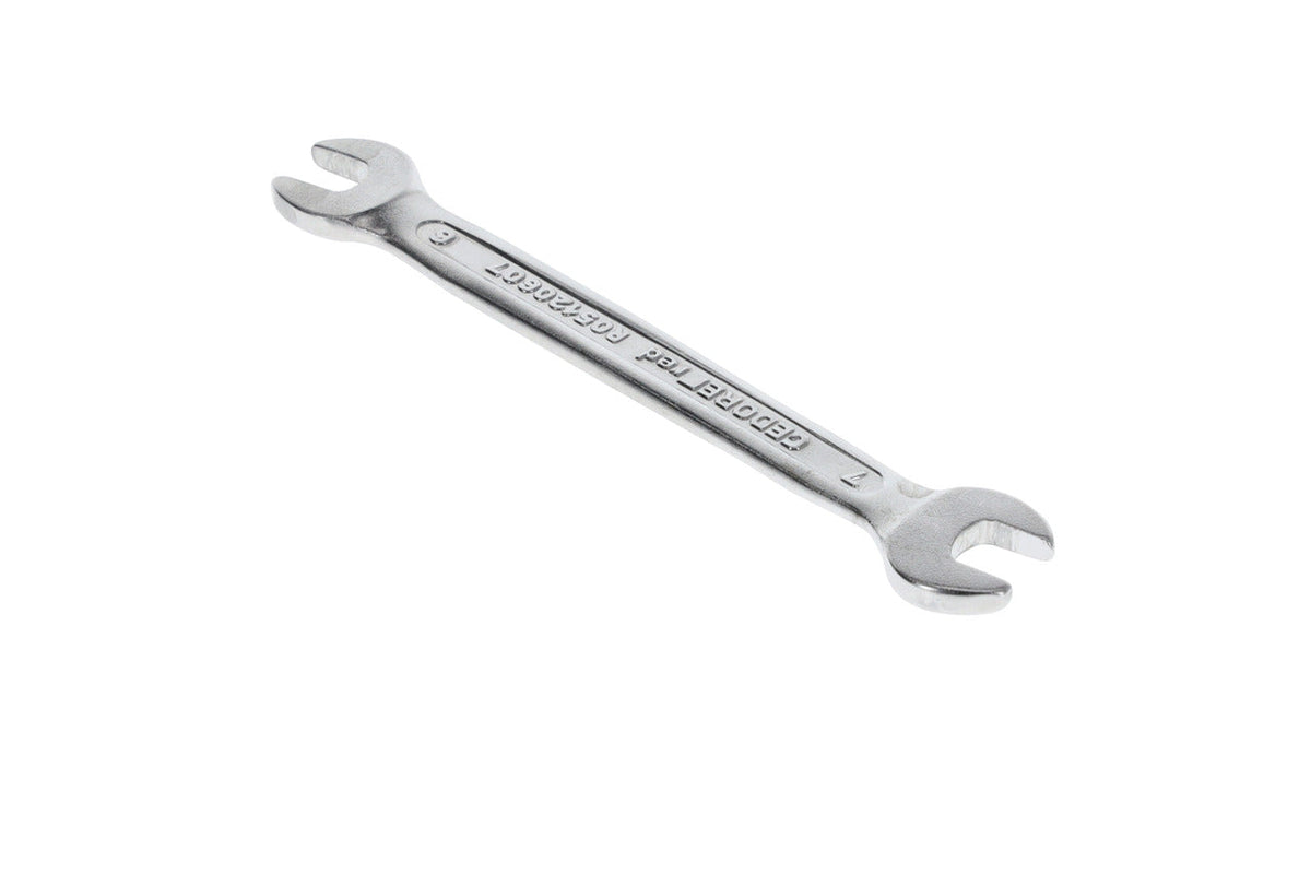 Llave fija de doble boca abierta compacta