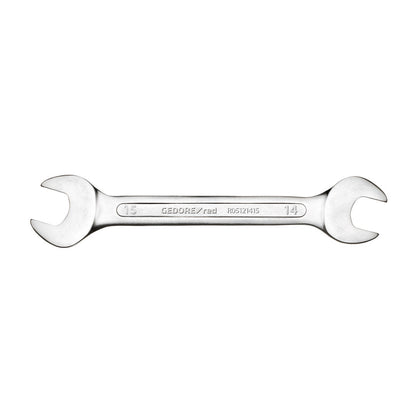 Llave fija de doble boca abierta compacta