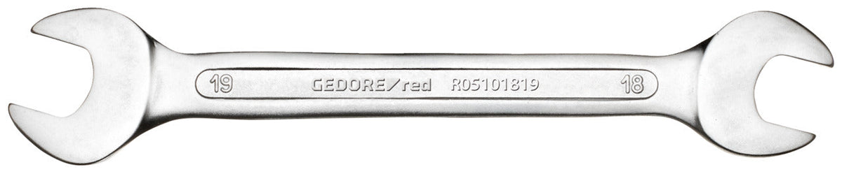 Llave fija de doble boca abierta