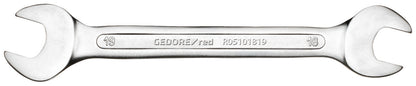 Llave fija de doble boca abierta