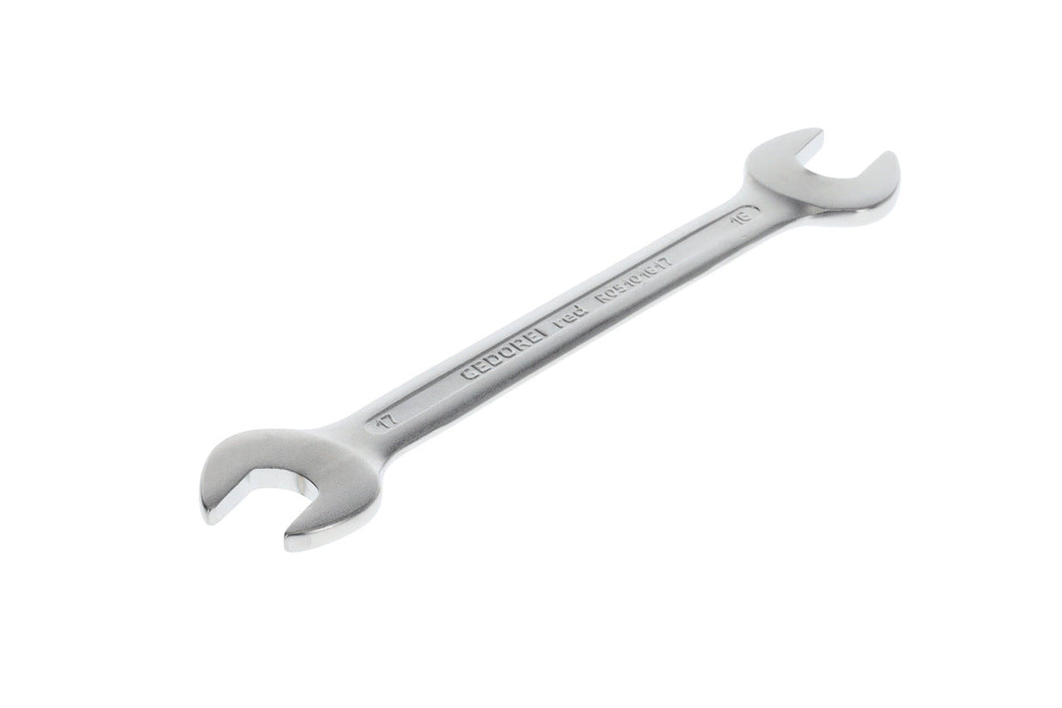 Llave fija de doble boca abierta 16 x 17 mm