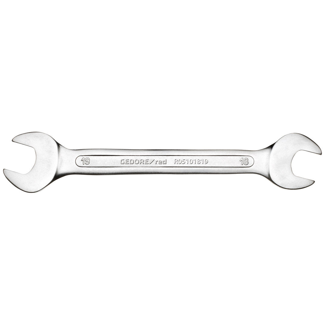 Llave fija de doble boca abierta