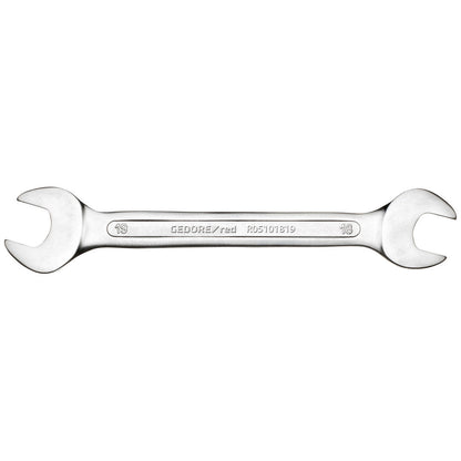 Llave fija de doble boca abierta