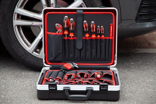 GEDORE red R21650108 - Jeu d'outils ALL-IN incluant une mallette à outils, 108 pièces