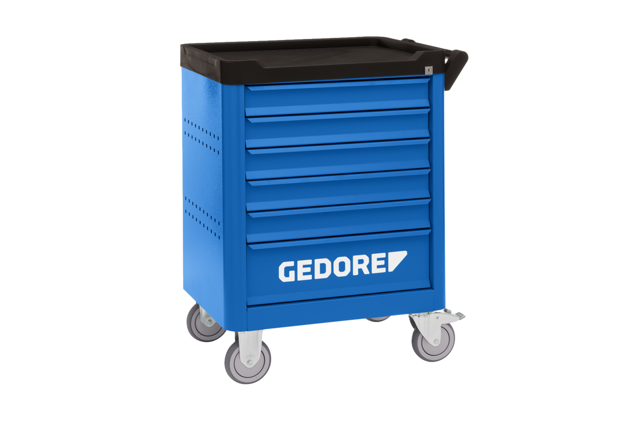 GEDORE WSL-M6 - Carro de taller con 6 cajones Workster