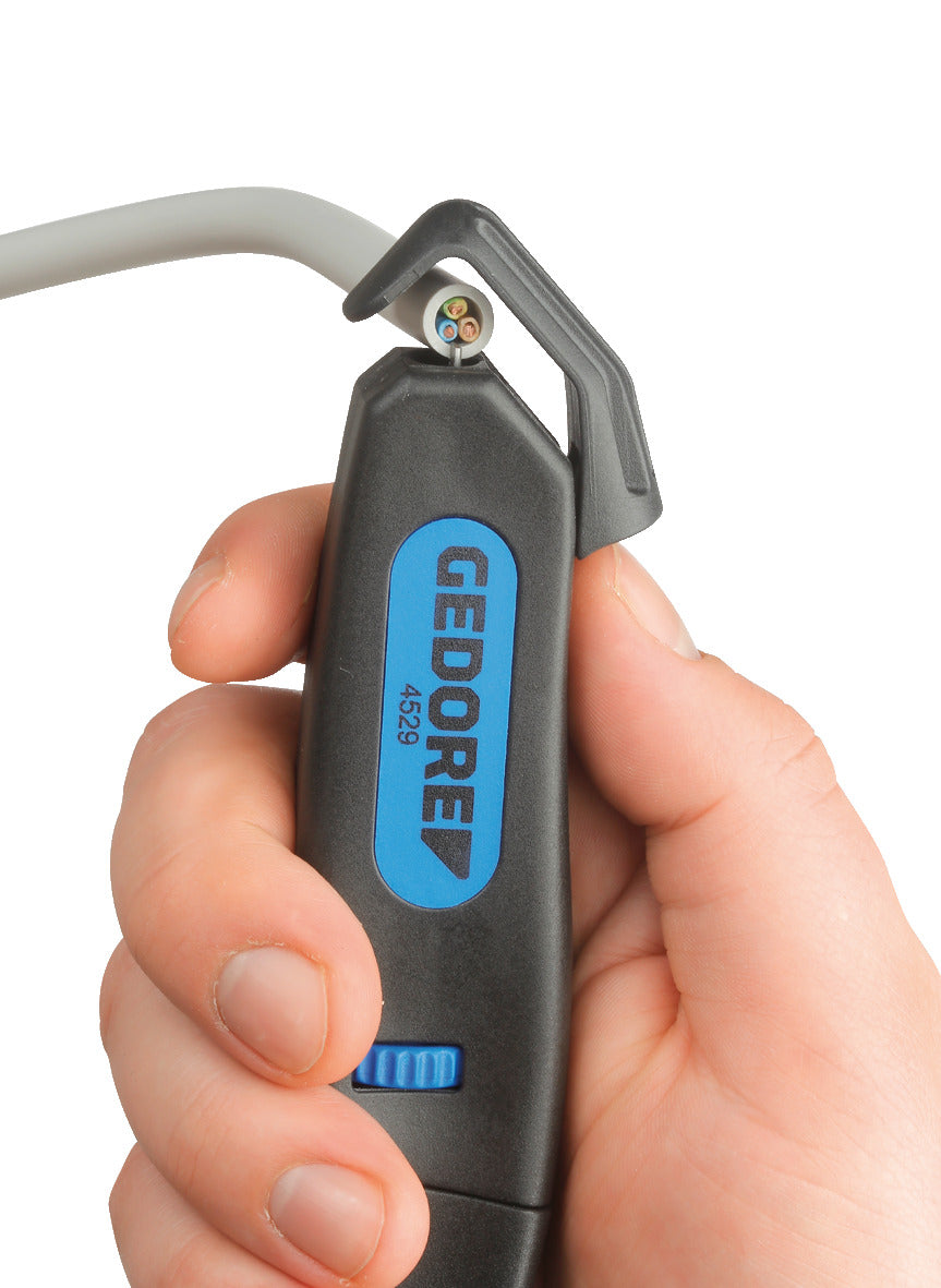 GEDORE 4529 - Cuchillo pelacables multiusos (vista 9)