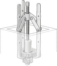 1.14 - Extractores de 2 patas de longitud variable