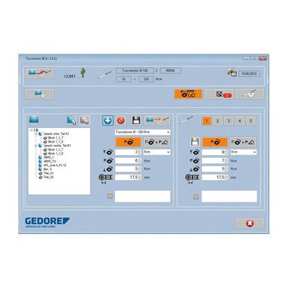 GEDORE TT3KH 120 - Dinamomètrica digital Torcotronic III 10-120 Nm (2648636)