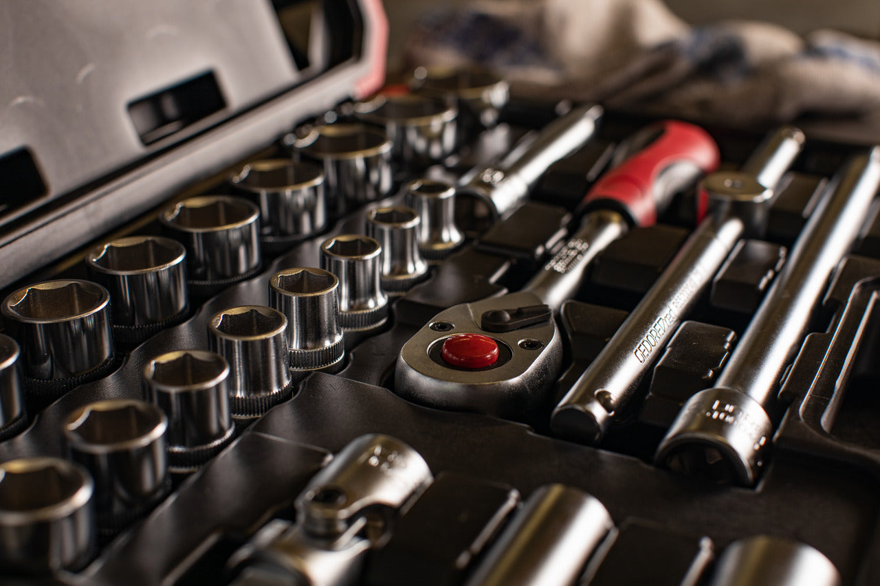 R69003024 - Juego de llaves de vaso 1/2" 10-32 mm, 24 piezas