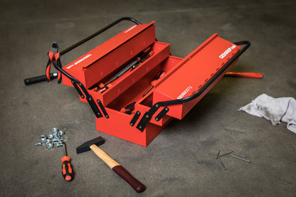 GEDORE red R20600073 - Boîte à outils, 5 compartiments, 535x260x210 mm