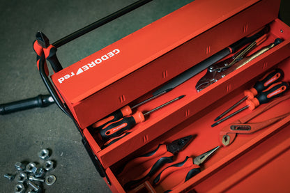GEDORE red R20600073 - Boîte à outils, 5 compartiments, 535x260x210 mm