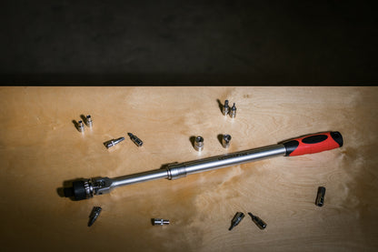 GEDORE red R60110009 - Clé à cliquet télescopique articulée 2 composants 1/2" 430-580 mm