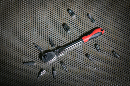 GEDORE red R40120027 - Clé à rochet réversible articulée 1/4"