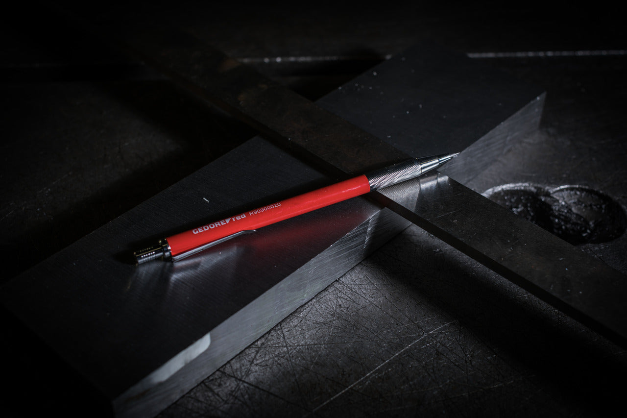 GEDORE red R90900020 - Pointe à tracer en carbure de tungstène avec clip 150 mm