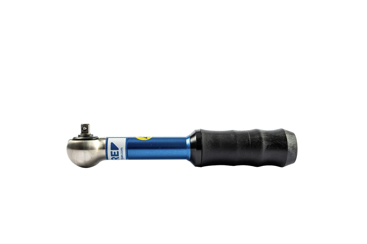 Llave dinamométrica Gedore TSN 5/45, vista del conjunto con accesorios