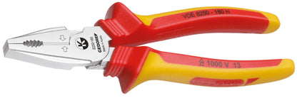 Alicate universal VDE GEDORE 8250-180 H, perfil