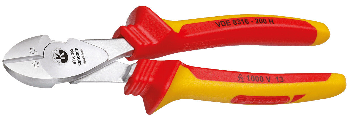 VDE 8316-200 H - Alic. corte diagonal VDE 200 H