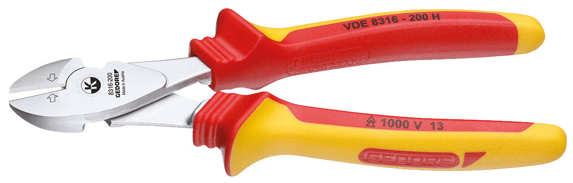 VDE 8316-200 H - Alic. corte diagonal VDE 200 H