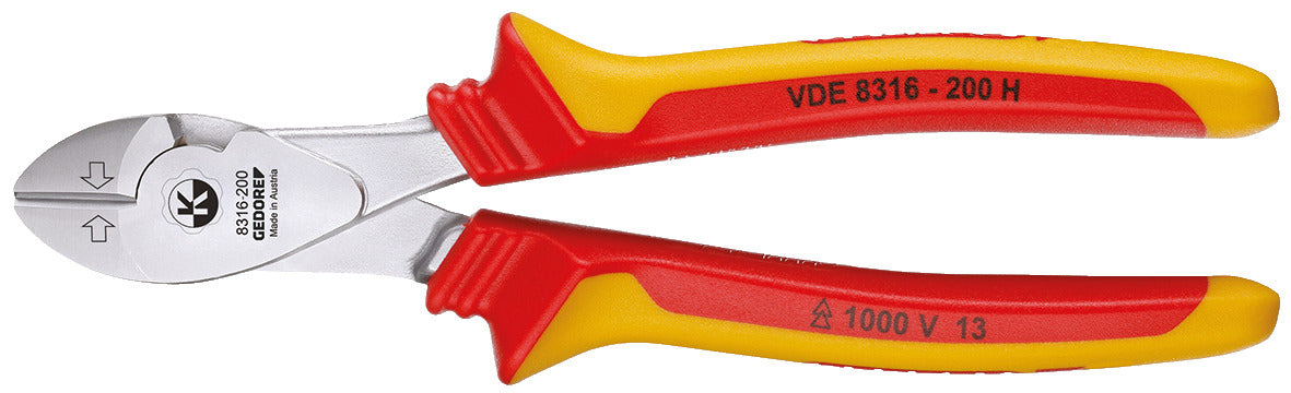 VDE 8316-200 H - Alic. corte diagonal VDE 200 H