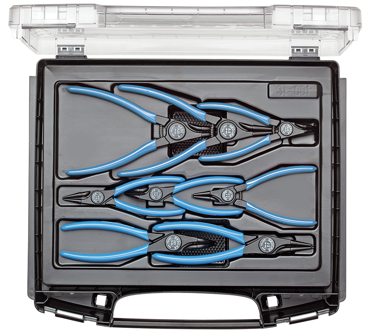 Contenido del surtido de alicates GEDORE 1101-001
