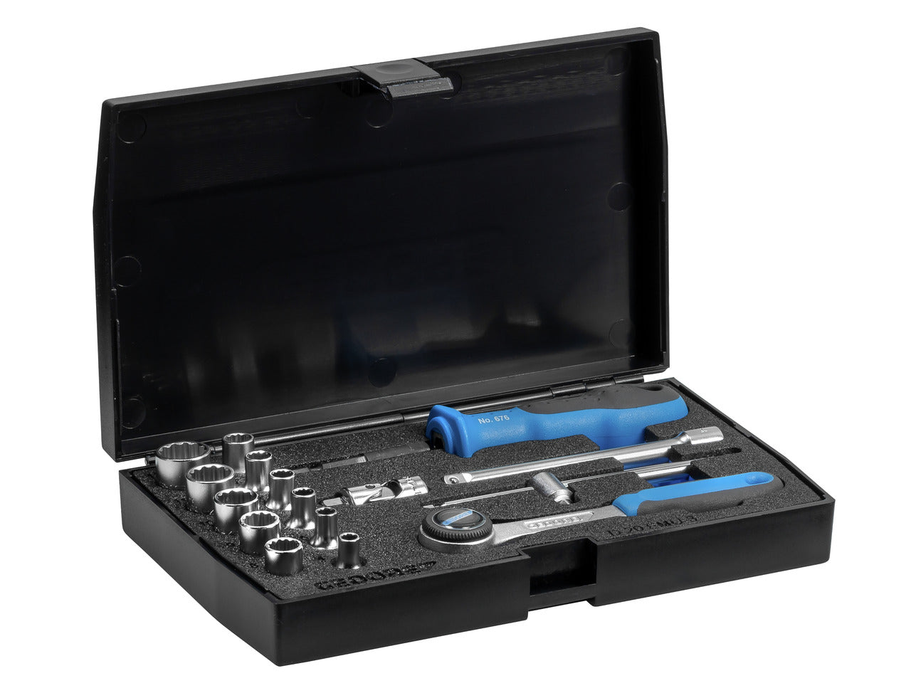 Juego de vasos Unit Drive de 1/4" Gedore D 20 EMU-3 · 17 piezas