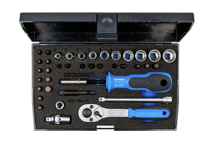 Juego de vasos Unit Drive de 1/4" Gedore D 20 TMU-10