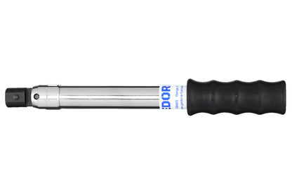 Llave dinamométrica de pandeo Gedore TBN 65 G, detalle de la cavidad 9x12 para llaves de vaso