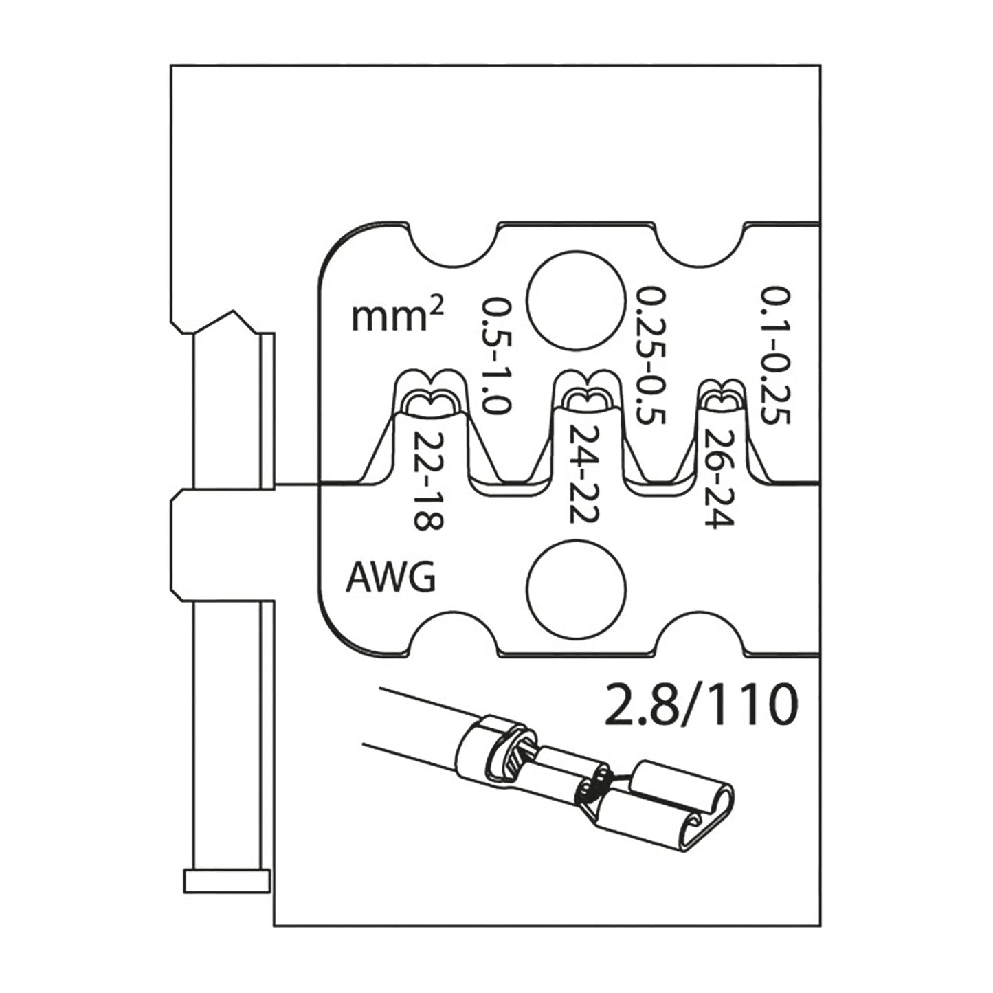 GEDORE 8140-10 - Mòdul connectors plans (1830643)