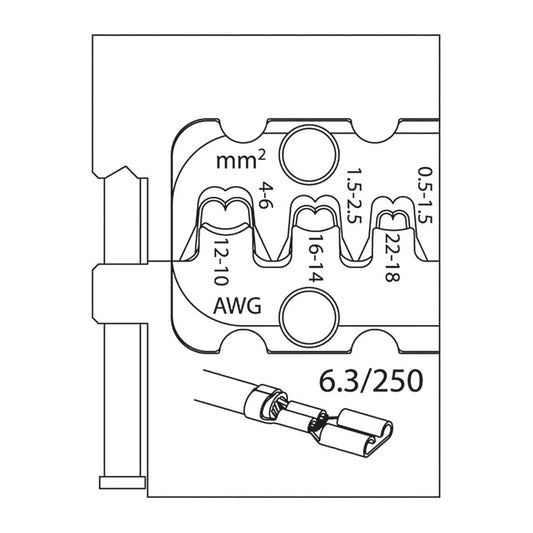 GEDORE 8140-11 - Mòdul connectors plans (1830651)