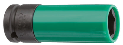 Douilles à chocs 1/2" à profil hexagonal, modèle long spécial roues · K 19 LS