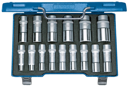 D 19 L-015 - Jeu de douilles longues UD 1/2"