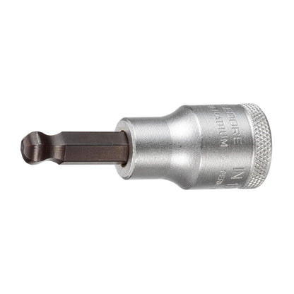 IN 19 K - Douilles tournevis 1/2" six pans creux (Allen) avec embout sphérique