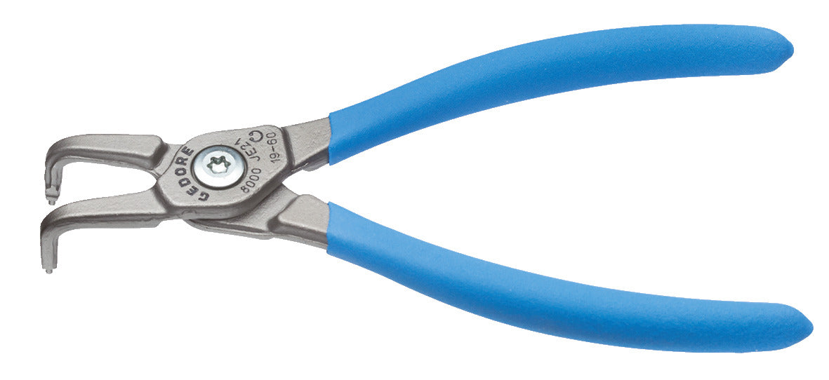 8000 JE - Alicates con puntas reforzadas para anillos circlip interiores de 8 a 140 mm de diámetro