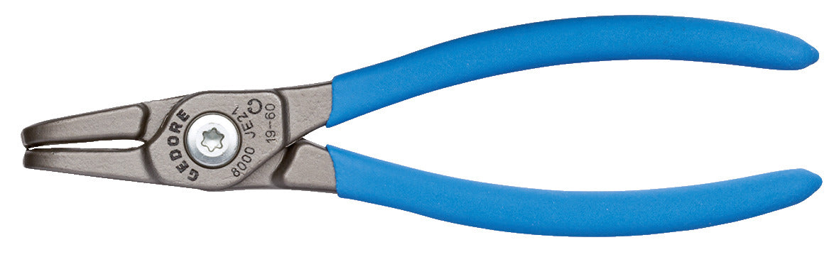 8000 JE - Alicates con puntas reforzadas para anillos circlip interiores de 8 a 140 mm de diámetro