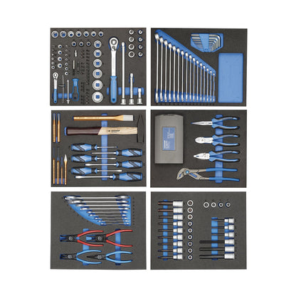 TS-190 - Assortiment de 190 outils en modules Check-Tool