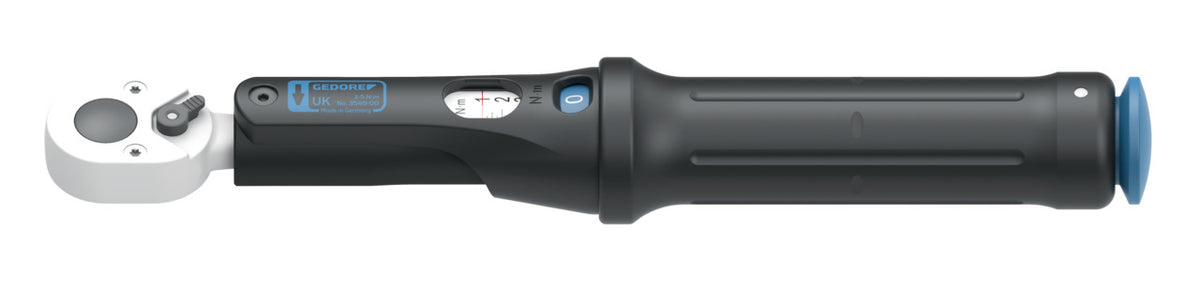 Llave dinamométrica Torcoflex UK 1-5 Nm detalle de la carraca